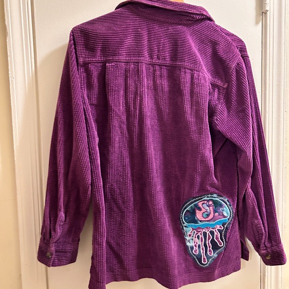 L.L. Bean Tops - L.L. Bean Corduroy with The String Cheese Incident Patch